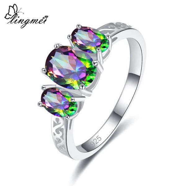 wedding rings lingmei drop women jewelry oval cut multicolor & blue cubic zircon silver ring size 6 7 8 9 gorgeous vintage gift, Slivery;golden
wedding rings lingmei drop women jewelry oval cut multicolor & blue cubic zircon silver ring size 6 7 8 9 gorgeous vintage gift, Slivery;golden