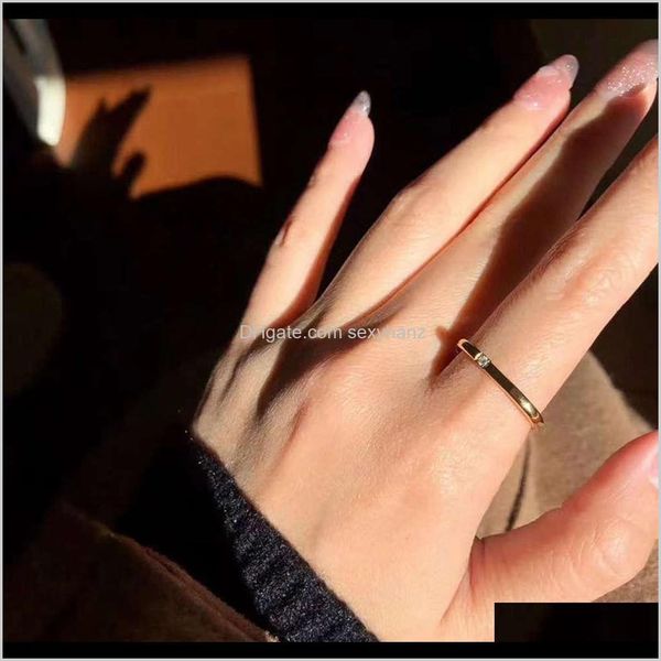 cluster rings jewelry drop delivery 2021 pure sier plain female 520 net red same small square diamond couple ring e0tzn, Golden;silver
cluster rings jewelry drop delivery 2021 pure sier plain female 520 net red same small square diamond couple ring e0tzn, Golden;silver