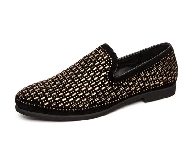 fashion glitter loafers luxurys mens casual shoe arrival coiffeur wedding dress formal elegant party shoes men classic 38-46, Black
fashion glitter loafers luxurys mens casual shoe arrival coiffeur wedding dress formal elegant party shoes men classic 38-46, Black