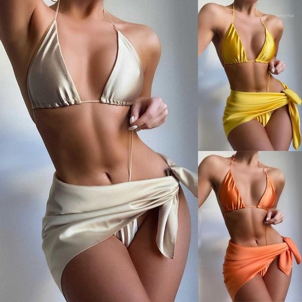 women's swimwear summer beach high waist bathing suit tie dye with sarong bikini push up swimsuit female three-pieces set, White;black
women's swimwear summer beach high waist bathing suit tie dye with sarong bikini push up swimsuit female three-pieces set, White;black