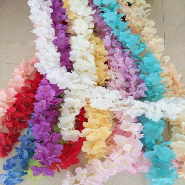 decorative flowers & wreaths 10pcs/lot 1.2m hydrangea flower vine artificial rattan for wedding party decoration homes silk string wreath
decorative flowers & wreaths 10pcs/lot 1.2m hydrangea flower vine artificial rattan for wedding party decoration homes silk string wreath