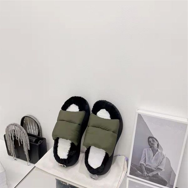 autumn and winter slippers leisure waterproof down cloth women fur slipperss warm soft luxurious indoor open toes modern casual plush shoes, Black
autumn and winter slippers leisure waterproof down cloth women fur slipperss warm soft luxurious indoor open toes modern casual plush shoes, Black