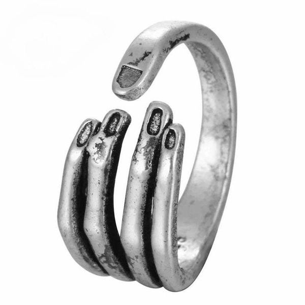 cluster rings vintage hand for women men open cuff finger ring adjustable hip hop couple gothic jewelry anillos bague, Golden;silver
cluster rings vintage hand for women men open cuff finger ring adjustable hip hop couple gothic jewelry anillos bague, Golden;silver