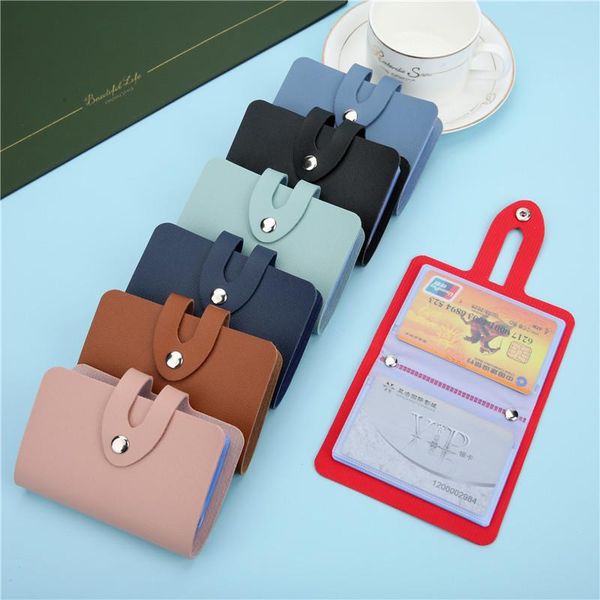 card holders 1 pcs pu holder solid color business id storage bag portable box for men and women, Brown;gray
card holders 1 pcs pu holder solid color business id storage bag portable box for men and women, Brown;gray