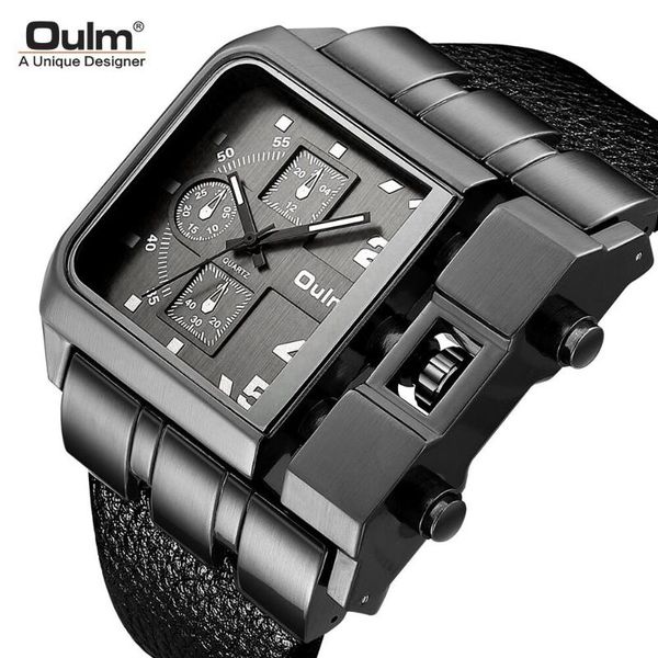 wristwatches oulm fashion leisure men's large dial watch trend domineering belt quartz japanese movement, Slivery;brown
wristwatches oulm fashion leisure men's large dial watch trend domineering belt quartz japanese movement, Slivery;brown