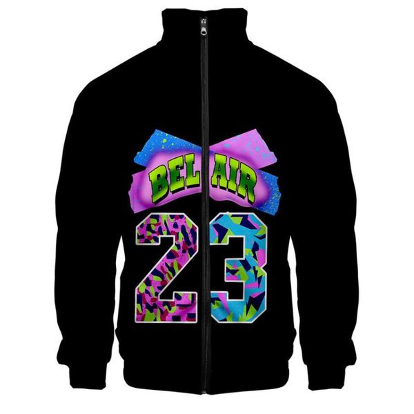 men's jackets hip hop bel air 23 - fresh prince fashion 3d stand collar hoodies men women zipper hoodie casual long sleeve jacket coat, Black;brown
men's jackets hip hop bel air 23 - fresh prince fashion 3d stand collar hoodies men women zipper hoodie casual long sleeve jacket coat, Black;brown