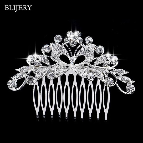 hair clips & barrettes blijery charm butterfly flower bridal combs for women hairpins silver color crystal party wedding jewelry accessories, Golden;silver
hair clips & barrettes blijery charm butterfly flower bridal combs for women hairpins silver color crystal party wedding jewelry accessories, Golden;silver