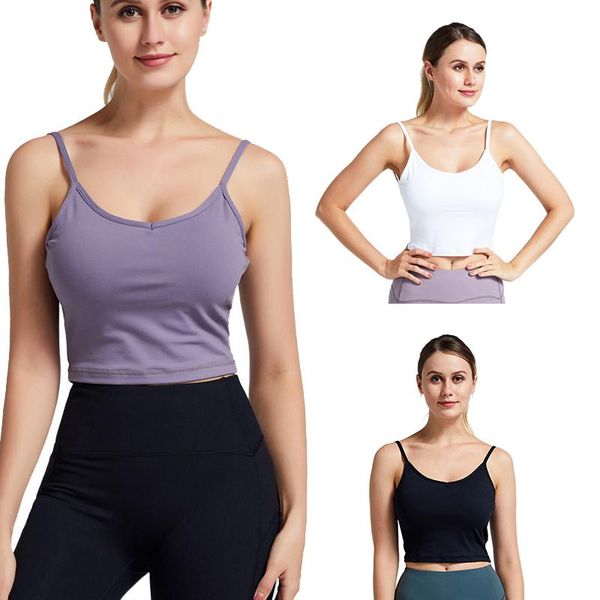 gym clothing women's beautiful back sleeveless sports vest yoga gather suspenders underwear, White;black
gym clothing women's beautiful back sleeveless sports vest yoga gather suspenders underwear, White;black