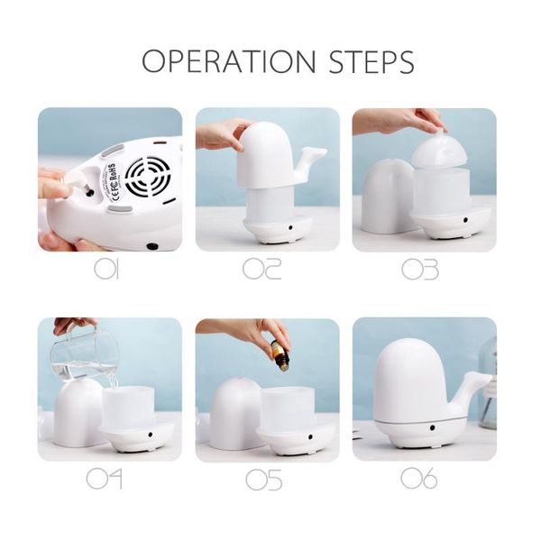 fragrance lamps small whales humidifier control essential oil diffuser 200ml with cool mist maker for home
fragrance lamps small whales humidifier control essential oil diffuser 200ml with cool mist maker for home