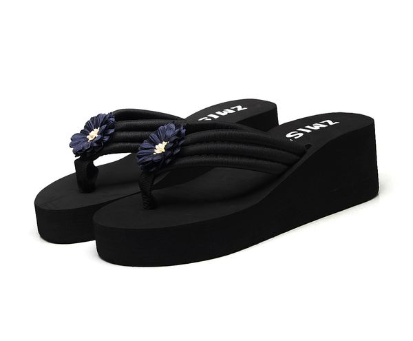 flip-flops summer ladies bohemian handmade woman slippers wedge high heels non-slip beach shoes, Black
flip-flops summer ladies bohemian handmade woman slippers wedge high heels non-slip beach shoes, Black