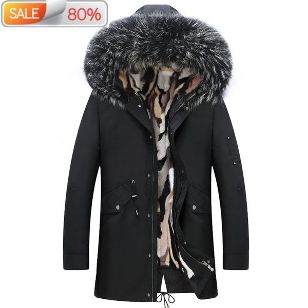men's leather & faux parka real men clothes 2021 winter jacket liner plus size luxury coat parkas hombre invierno b210a2, Black
men's leather & faux parka real men clothes 2021 winter jacket liner plus size luxury coat parkas hombre invierno b210a2, Black