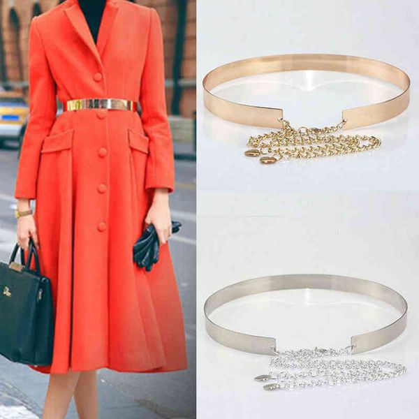 fashion women ladies elegant gold belt high waist metal metallic wide band new trend unique design casual clothes accessories, Black;brown
fashion women ladies elegant gold belt high waist metal metallic wide band new trend unique design casual clothes accessories, Black;brown
