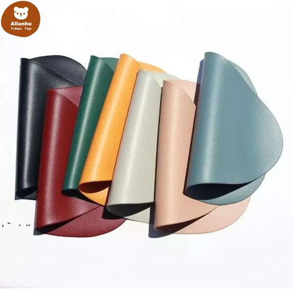 new place mat tableware pad placemat table mat heat insulation imitation leather placemats bowl coaster kitchen non-slip wjy591
new place mat tableware pad placemat table mat heat insulation imitation leather placemats bowl coaster kitchen non-slip wjy591