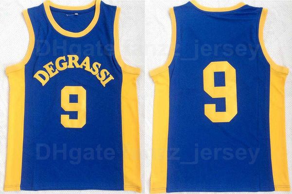 men moive degrassi community 9 jimmy brooks jersey basketball no name double stiched in stock team color yellow embroidery sports breathable, Black
men moive degrassi community 9 jimmy brooks jersey basketball no name double stiched in stock team color yellow embroidery sports breathable, Black