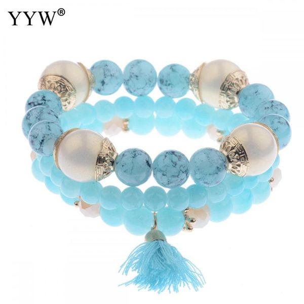 link, chain 2021 bohemia boho tassel bracelets for woman multiple layers natural stone beads fringed colorful girls ornaments, Black
link, chain 2021 bohemia boho tassel bracelets for woman multiple layers natural stone beads fringed colorful girls ornaments, Black
