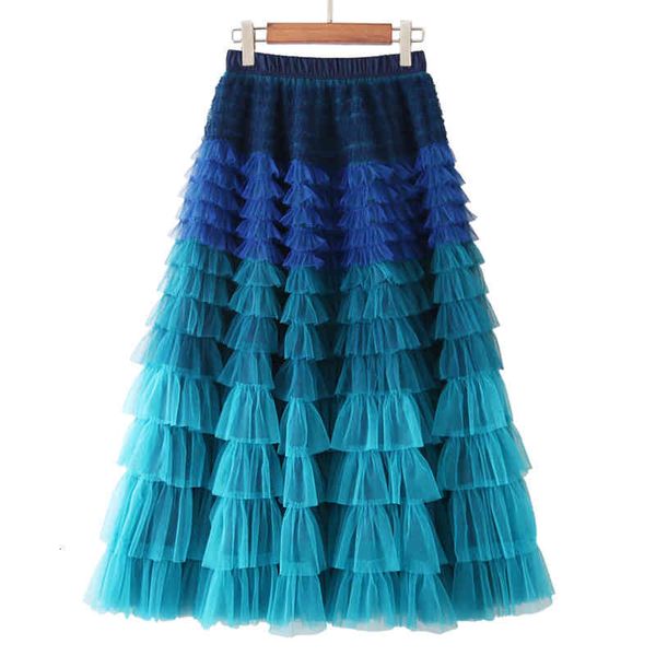 casual dresses brand design fashion women's gradient color mesh skirts elegant layered skirt women party xbtz, Black;gray
casual dresses brand design fashion women's gradient color mesh skirts elegant layered skirt women party xbtz, Black;gray