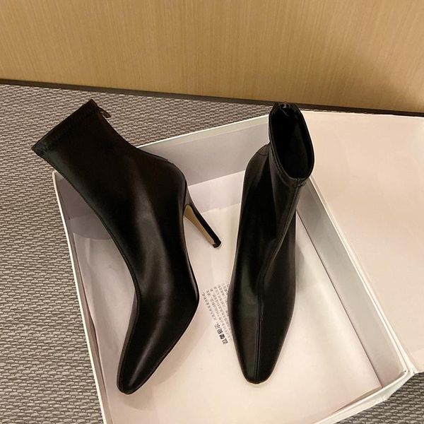 boots winter women's thin high heels short women 2021 fashion black ankle female quality zipper booties
boots winter women's thin high heels short women 2021 fashion black ankle female quality zipper booties