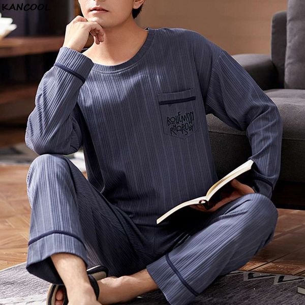 men spring cannabis 2021 cats pajamas long mouw 's set 's broek for new nightwear pack homewear, Black;brown
men spring cannabis 2021 cats pajamas long mouw 's set 's broek for new nightwear pack homewear, Black;brown