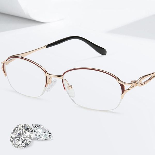 sunglasses fashion reading glasses women anti blue light hollow half frame presbyopic ultralight magnifier diopter, White;black
sunglasses fashion reading glasses women anti blue light hollow half frame presbyopic ultralight magnifier diopter, White;black