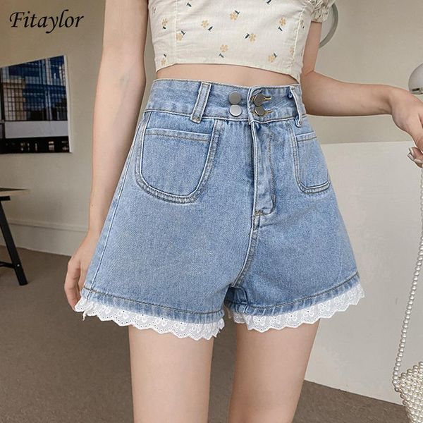 women's shorts fitaylor high waist women a-line wide leg lace patckwork denim spring summer female loose streetwear ladies jeans, White;black
women's shorts fitaylor high waist women a-line wide leg lace patckwork denim spring summer female loose streetwear ladies jeans, White;black