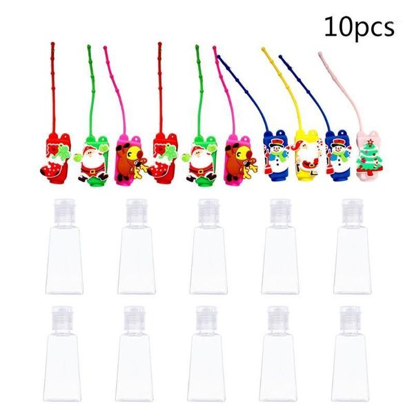 storage bottles & jars 10pcs hand sanitizer refillable empty christmas pattern silicone holder keychain travel mini clear containers
storage bottles & jars 10pcs hand sanitizer refillable empty christmas pattern silicone holder keychain travel mini clear containers