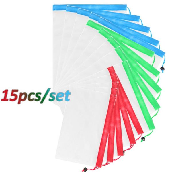 hanging baskets 15pcs/set reusable mesh produce bag ,mesh bags for fruit veggies storage fridge organizing toys books kitchen stuff
hanging baskets 15pcs/set reusable mesh produce bag ,mesh bags for fruit veggies storage fridge organizing toys books kitchen stuff