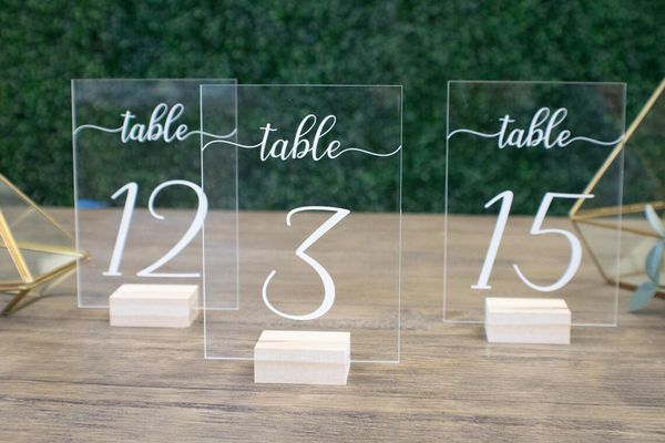 party decoration rustic clear wood table number stand,wedding numbers with holders,clear acrylic calligraphy,acrylic wedding signage
party decoration rustic clear wood table number stand,wedding numbers with holders,clear acrylic calligraphy,acrylic wedding signage