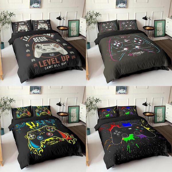bedding sets gamepad set size duvet cover creative black comforter bed housse de couette bedclothes 2/3pcs
bedding sets gamepad set size duvet cover creative black comforter bed housse de couette bedclothes 2/3pcs