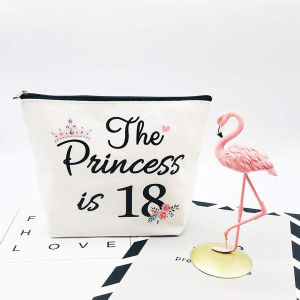 party decoration the princess is 18 makeup cosmetic bag compact mirror sash eighteen years old 18th birthday gift present
party decoration the princess is 18 makeup cosmetic bag compact mirror sash eighteen years old 18th birthday gift present