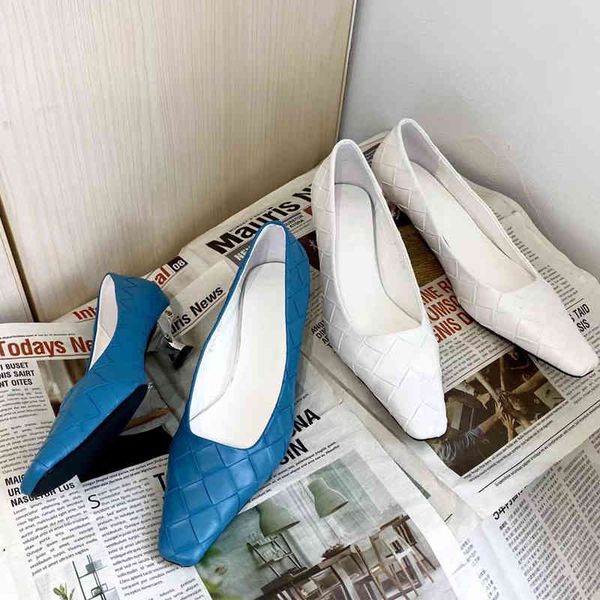 dress shoes weave women pumps silver thin mid heels shallow slip on casual office comfortable blue white 77b2, Black
dress shoes weave women pumps silver thin mid heels shallow slip on casual office comfortable blue white 77b2, Black
