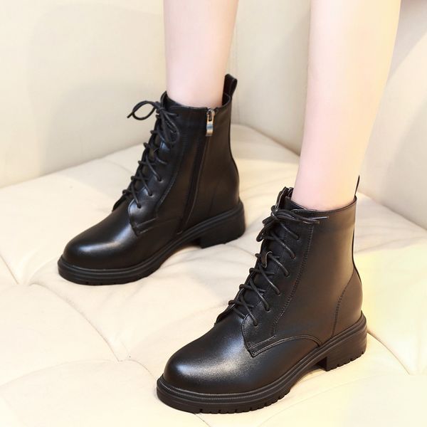 boots fashion women autumn lace up retro split leather shoes round toe thick heel ankle plus size high heels l0088 s05o, Black
boots fashion women autumn lace up retro split leather shoes round toe thick heel ankle plus size high heels l0088 s05o, Black