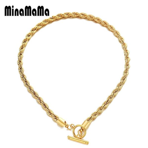 chains stainless steel ot toggle clasp thick twist rope chain necklace for women men hip hop link choker jewelry, Silver
chains stainless steel ot toggle clasp thick twist rope chain necklace for women men hip hop link choker jewelry, Silver