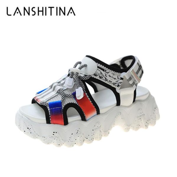dress shoes chunky platform wedge women sandals summer beach open toe woman sandalias breathable thick sole mujer casual footwear 5cm heels, Black
dress shoes chunky platform wedge women sandals summer beach open toe woman sandalias breathable thick sole mujer casual footwear 5cm heels, Black