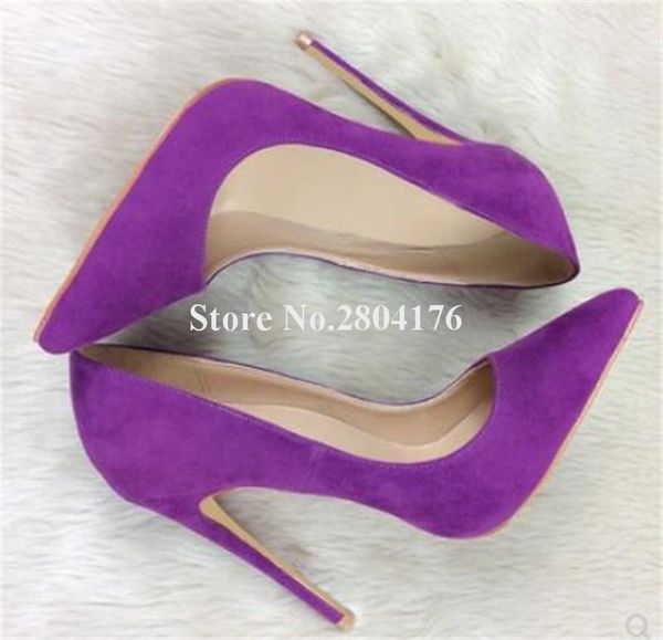 dress shoes women classical style brand pointed toe suede leather thin heel pumps 12cm slip-on purple red high heels formal, Black
dress shoes women classical style brand pointed toe suede leather thin heel pumps 12cm slip-on purple red high heels formal, Black