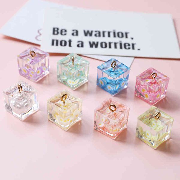 diy jewelry findings 30pcs 14*18mm cube square 3d floral transparent resin charms fit fashion necklace earring ornament decor, Bronze;silver
diy jewelry findings 30pcs 14*18mm cube square 3d floral transparent resin charms fit fashion necklace earring ornament decor, Bronze;silver