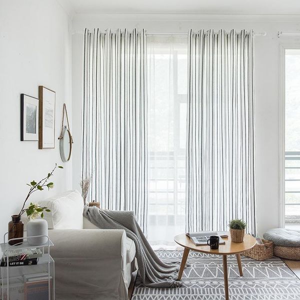 yaapeet 1pc modern stripe curtain japan style window for bedroom brief polyester drapes elegant home decor &
yaapeet 1pc modern stripe curtain japan style window for bedroom brief polyester drapes elegant home decor &