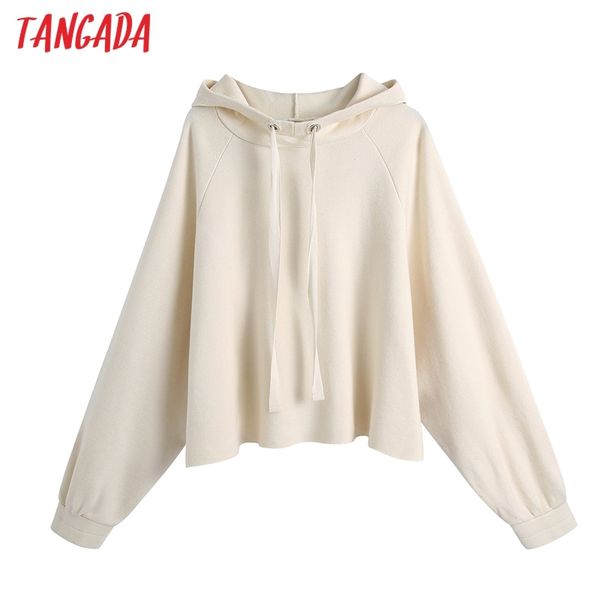 women fashion beige oversized knitted hooded sweatshirt vintage long sleeve female pullovers chic be377 210416, White
women fashion beige oversized knitted hooded sweatshirt vintage long sleeve female pullovers chic be377 210416, White