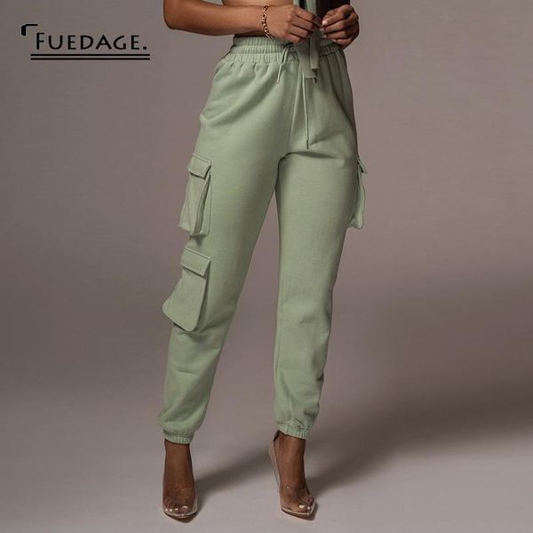 women's pants & capris fuedage cotton cargo women trousers tie drawstring pocket regular safair solid high waist winter woman fashion, Black;white
women's pants & capris fuedage cotton cargo women trousers tie drawstring pocket regular safair solid high waist winter woman fashion, Black;white