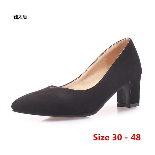 dress shoes women pumps office high heel woman stiletto concise lady heels party footwear small big size 30 - 48, Black
dress shoes women pumps office high heel woman stiletto concise lady heels party footwear small big size 30 - 48, Black