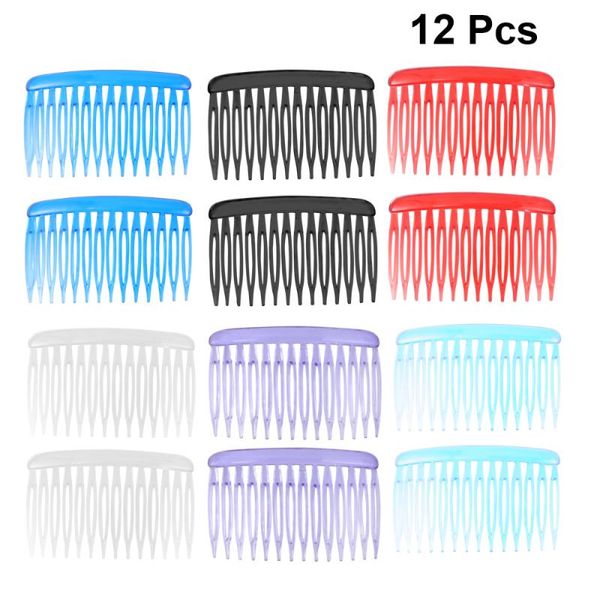 hair brushes 12pcs colorful clip combs vintage small side insert for lady (mixed color), Silver
hair brushes 12pcs colorful clip combs vintage small side insert for lady (mixed color), Silver