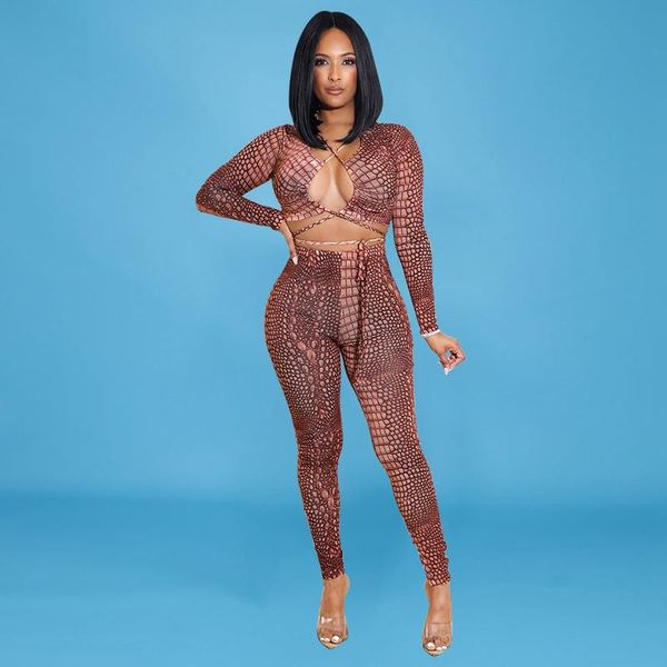 women's two piece pants leopard women club outfits long sleeve hollow crop fitness fall y2k clothes party matching sets, White
women's two piece pants leopard women club outfits long sleeve hollow crop fitness fall y2k clothes party matching sets, White