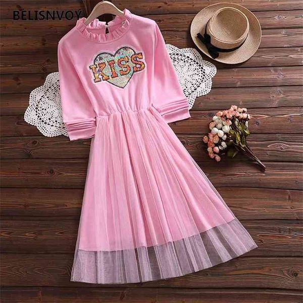 japanese kawaii embroidery sequins dresses women long sleeve ruffled cute mesh patchwork preppy style dress vestidos 210520, Black;gray
japanese kawaii embroidery sequins dresses women long sleeve ruffled cute mesh patchwork preppy style dress vestidos 210520, Black;gray