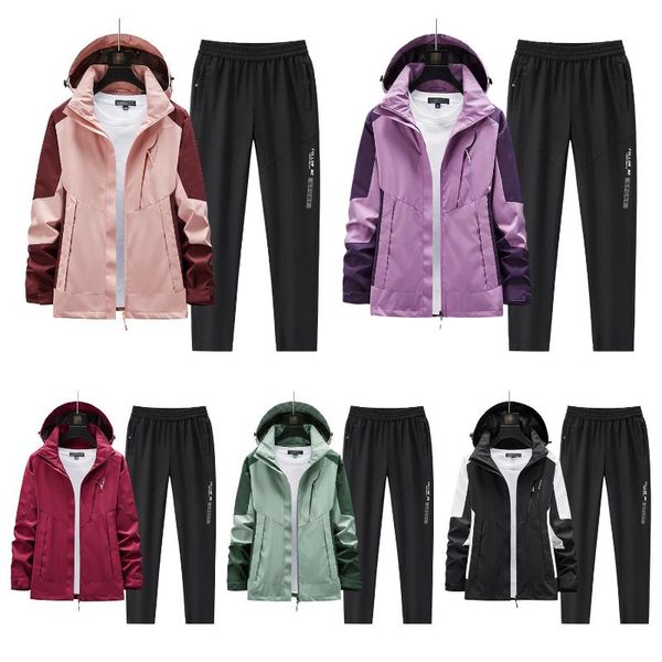 women's jackets 2021 luxury spring autumn outdoor sports hiking womens coats pants lady windbreaker waterproof hooded jacket trousers s, Black;brown 
women's jackets 2021 luxury spring autumn outdoor sports hiking womens coats pants lady windbreaker waterproof hooded jacket trousers s, Black;brown