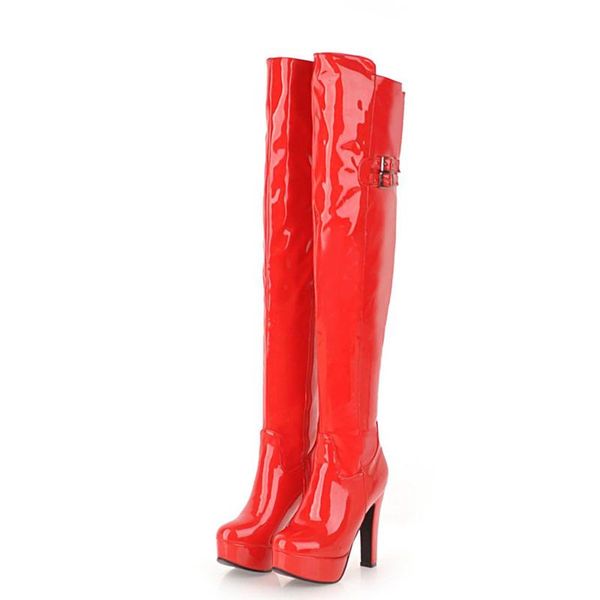 boots winter over the knee women platform high heels women's leather black red white long shoes big size
boots winter over the knee women platform high heels women's leather black red white long shoes big size