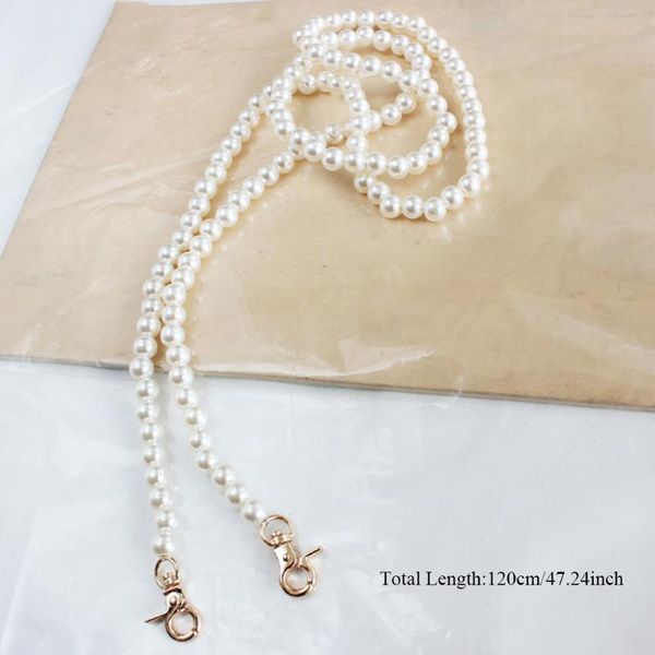 bag parts & accessories sweet portable imitate pearl strap belt handles chain women handbag shoulder replacement long, Black
bag parts & accessories sweet portable imitate pearl strap belt handles chain women handbag shoulder replacement long, Black