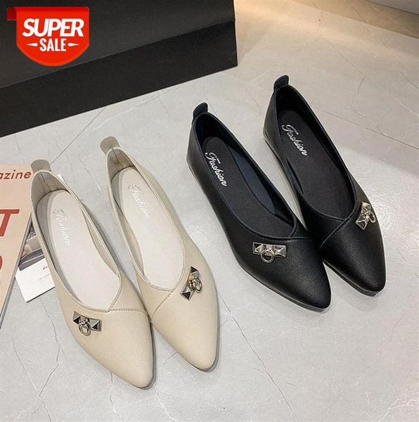 women's fashion single shoes, pointed metal decorative shallow mouth pure color low-heel women shoes #he8a, Black
women's fashion single shoes, pointed metal decorative shallow mouth pure color low-heel women shoes #he8a, Black