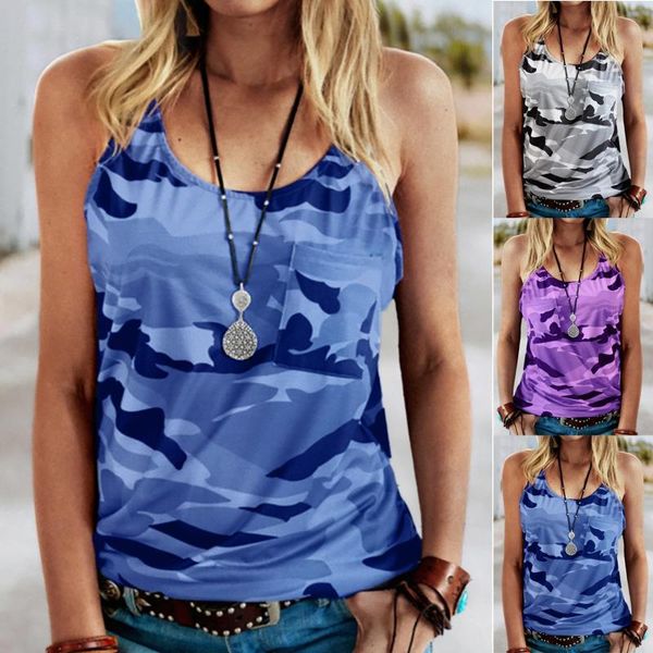 women's t-shirt fashion womens loose summer sleeveless camouflage undershirt spring 2021 women damskie t-shirty, White
women's t-shirt fashion womens loose summer sleeveless camouflage undershirt spring 2021 women damskie t-shirty, White