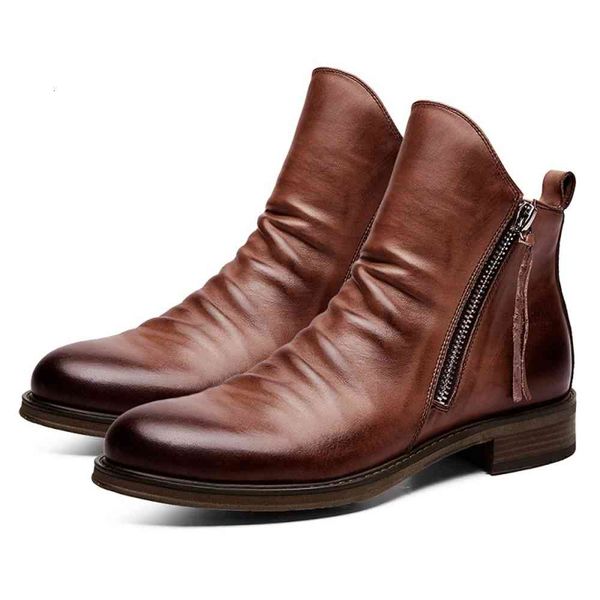 boots leather comfy anti-slip casual double side rits non-slip zool martin work men laarzen, Black
boots leather comfy anti-slip casual double side rits non-slip zool martin work men laarzen, Black