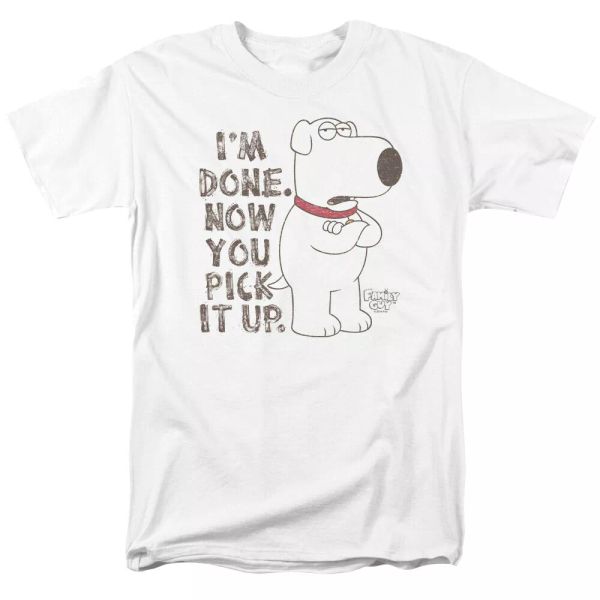 Family Guy Pick It Up T Shirt Mens Licensed Cartoon Merch Brian Griffin White, White;black
Family Guy Pick It Up T Shirt Mens Licensed Cartoon Merch Brian Griffin White, White;black