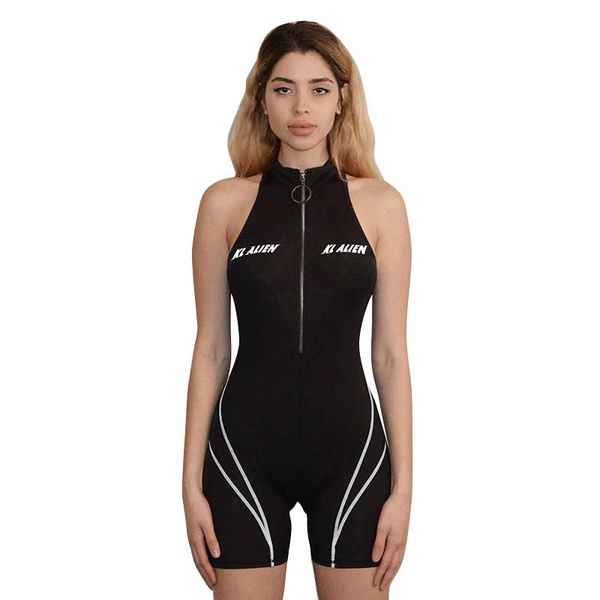 short tracksuit women neon green jumpsuit black orange wine red roupas feminina sleeveless clothes zipper combishort femme women's jump, Black;white
short tracksuit women neon green jumpsuit black orange wine red roupas feminina sleeveless clothes zipper combishort femme women's jump, Black;white